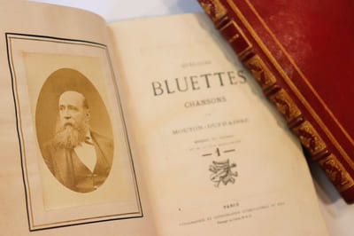 Quelques bluettes, chansons par Mouton-Dufraisse, membre du Caveau et de la Lice chansonnière.