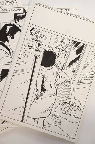  BD Fumettti ELVIFRANCE Complet 30 tavola originales original.  Tito Marchioro 
