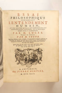 Essai philosophique concernant l'entendement humain, où l'on montre quelle est l'étendue de nos connaissances certaines, et la manière dont nous y ...