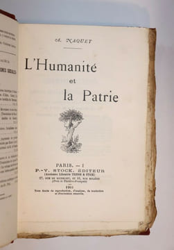 L'Humanité et la Patrie. Alfred Naquet.