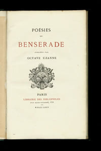 Poésies de Benserade