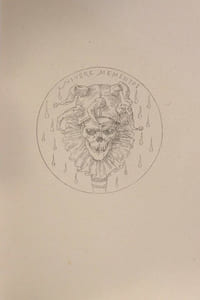 Etude Patronymique par Eugène Demolder, avec quelques reproductions brutales de devises inédites du temps.
+ Billet autographe
