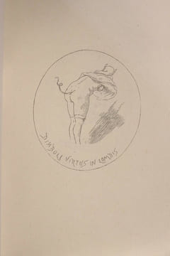 Etude Patronymique par Eugène Demolder, avec quelques reproductions brutales de devises inédites du temps.
+ Billet autographe . Eugène Demolder. ...
