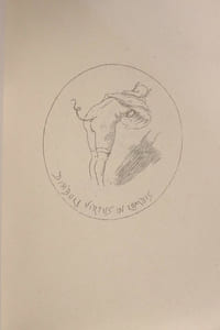 Etude Patronymique par Eugène Demolder, avec quelques reproductions brutales de devises inédites du temps.
+ Billet autographe