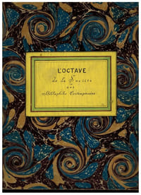 L'OCTAVE DE LA SOCIÉTÉ DES BIBLIOPHILES CONTEMPORAINS