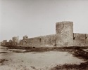 2 photographies ancienne citadelle remparts Aigues-Mortes vers 1860 RARE. attribuées à Edouard BALDUS (1813-1889)