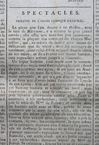 GAZETTE NATIONALE, OU LE MONITEUR UNIVERSEL
journal révolutionnaire mai septembre 1796