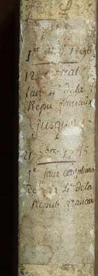 GAZETTE NATIONALE, OU LE MONITEUR UNIVERSEL
journal révolutionnaire mai septembre 1796
