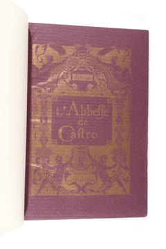 L'ABBESSE DE CASTRO avec des illustrations d'Eugène Courboin.
. STENDHAL (Henri Beyle, DE). Eugène COURBOIN, illustrateur. Angelo MARIANI ...
