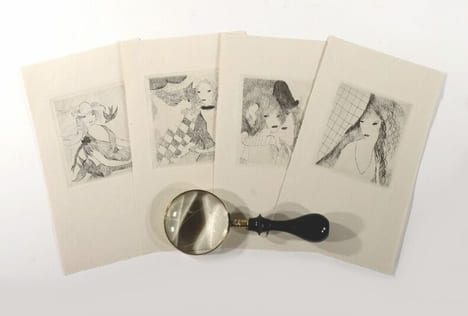 EVENTAIL, dix gravures de Marie Laurencin accompagnées de poésies nouvelles de Louis CODET, Jean PELLERIN, Roger ALLARD, André BRETON, Francis CARCO, ...