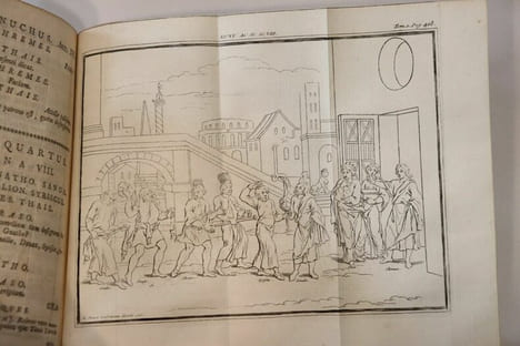 Les comédies de Térence ; avec la traduction et les remarques de Madame Dacier. Nouvelle édition, corrigée d'un nombre considérable de fautes et ...