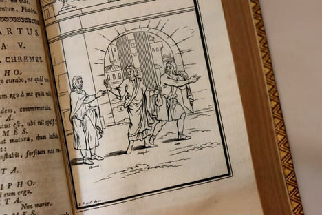 Les comédies de Térence ; avec la traduction et les remarques de Madame Dacier. Nouvelle édition, corrigée d'un nombre considérable de fautes et ...