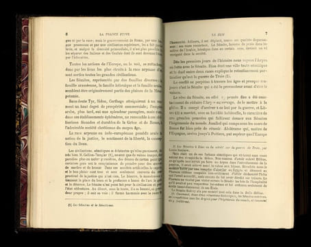 LA FRANCE JUIVE. Essai d'histoire contemporaine.
. DRUMONT, Edouard
