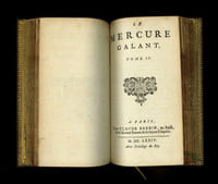 Le Mercure Galant, contenant plusieurs histoires véritables, et tout ce qui s'est passé depuis le premier janvier 1672 jusqu'au départ du Roi (tome I.). Le Mercure Galant, contenant toute la campagne du Roi et plusieurs histoires véritables, et autres choses curieuses, avec tout ce qui s'est passé à la cour et à l'armée, et dans plusieurs cours de l'Europe, depuis le départ du Roi jusqu'à son retour (tome II et III). Le Mercure Galant, tome IV.
