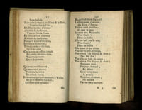 Chansons nouvelles et airs de cour. Nouveau recueil.

Tome I. Troisième édition.

Sur l'imprimé, A Paris, 1691 [i.e. Hollande]

48 pages

Suivi de :

Chansons nouvelles et airs de cour. Nouveau recueil.

Tome II. Seconde édition.

A Paris, chez Antoine Raflé, 1690 [i.e. Hollande]

48 pages

Suivi de :

Chansons nouvelles et airs de cour. Nouveau recueil.

Tome III.

Sur l'imprimé, A Paris, 1691 [i.e. Hollande]

48 pages

Suivi de :

Chansons nouvelles et airs de cour. Nouveau recueil.

Tome IV. Troisième édition.

Sur l'imprimé, A Paris, 1691 [i.e. Hollande]

48 pages

Suivi de :

Chansons nouvelles et airs de cour et d'opéra. Nouveau recueil.

Tome V. Seconde édition.

A Paris, chez Antoine Raflé, 1690 [i.e. Hollande]

48 pages

Suivi de :

Chansons nouvelles et airs de cour et d'opéra. Nouveau recueil.

Tome VI. Troisième édition.

Sur l'imprimé, A Paris, 1691 [i.e. Hollande]

29 pages et 20 pages non chiffrées (table pour les tomes I à VI)

Suivi de :

Chansons nouvelles et airs de cour et d'opéra. Nouveau recueil.

Second volume. Tom. I.

A Paris, chez Antoine Raflé, 1690 [i.e. Hollande]

48 pages

7 tomes reliés en 1 volume in-16 (13 x 8 cm | Hauteur des marges : 122 mm)