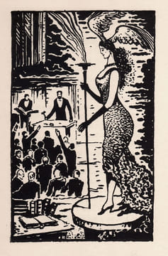 Un livre rare imprimé à 75 exemplaires à Prague en 1933 : 3 contes pour les bibliophiles d'Octave Uzanne illustrés de 7 bois gravés par le maître du ...