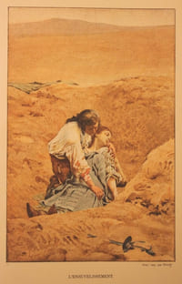 HISTOIRE DE MANON LESCAUT ET DU CHEVALIER DES GRIEUX. Préface de Guy de Maupassant. Illustrations de Maurice Leloir.