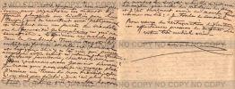 Émouvante lettre d'Octave Uzanne à Georges Maurevert - Saint-Cloud, le 7 avril 1931 (6 mois avant sa mort) - Évoque Blaise Cendrars et Georgette ...