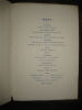 menu illustré pour les Bibliophiles contemporains 
Dîner des Ombres. Superbe eau-forte par Paul Avril (signée dans la planche)