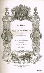 JOURNAL des JEUNES PERSONNES. XVe ANNÉE. Tome 1er de la 2e série.