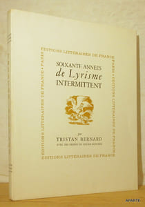 60 années de lyrisme intermittent. Illustrations de Lucien Boucher.