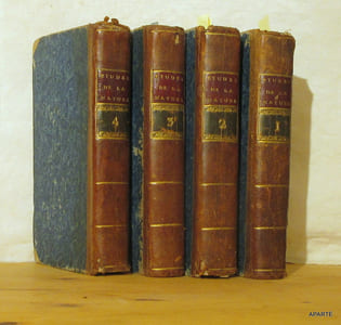 ÉTUDES de LA NATURE. Troisième édition, Revue, corrigée & augmentée. (Tomes I à IV).
