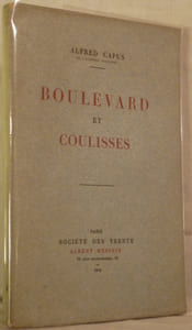 Boulevard et coulisses