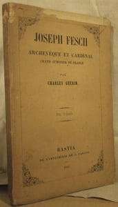 JOSEPH FESCH, archevêque et cardinal, grand aumonier de France