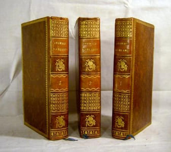 GLI ANIMALI PARLANTI, POEMA EPICO DIVISO IN VENTISEI CANTI. Vi sono in fine aggiunti quattro Apologhi del medesimo autore non appartenenti al Poema. (trois volumes).