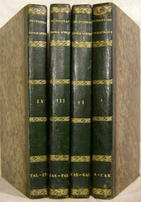 DICTIONNAIRE BIOGRAPHIQUE UNIVERSEL ET PITTORESQUE. Contenant 3,000 articles environ de plus que la plus complète des biographies publiées jusqu'à ce jour. (Tomes I-IV).
