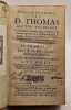 Premier ouvrage : Veritas in medio.  Second ouvrage : Angelus Impoenitens Poenitens.  Premier ouvrage : Seu D. Thomas doctor Angelicus Propositiones ...