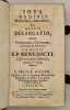 Idea Ordinis Hierarchico-Benedictini.  Sive, Brevis Delineatio, Exhibens Principatum, Clericatum, Scientiam & Actionem Ordinis S. P. Benedicti : ...