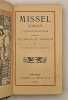 Missel romain &agrave; l'usage des fid&egrave;les.  Contenant les offices du dimanche et tous les &eacute;vangiles. . MISSEL