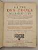 Estat des Cours ecclesiastiques.  Ou de l'Authorit&eacute; et juridiction des Grands Vicaires & des Officiaux, & Juges d'Eglise : Ensemble de l'Institution & ...