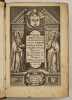 Premieres Conceptions theologiques sur le Caresme.  Preschees A Paris en l'Eglise St. Severin l'an 1602. Par M. Pierre de Besse Docteur en Theologie. ...