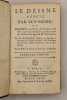 Le D&eacute;isme r&eacute;fut&eacute; par lui-m&ecirc;me.  Ou Examen, en forme de Lettres, des Principes d'incr&eacute;dulit&eacute; r&eacute;pandus dans les divers Ouvrages de M. Rousseau.  ...