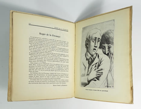 Revue Les Feuilles libres n°38 de la sixième année. (Collectif) Jean Giraudoux, Joseph Delteil, Marcel Raval, René Crevel, Pierre Reverdy, Roger de La ...