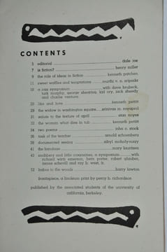 (revue) OCCIDENT - Spring 1950. . (Collectif) MILLER henry, PATCHEN Kenneth, PORTER Ben, BRUBECK Dave, ORY Kid, SCHOENBERG Arnold, VENTURA Charlie, ...