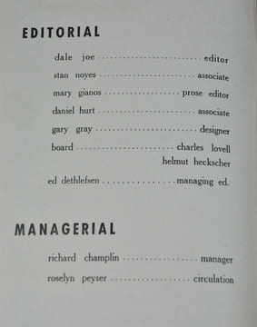 (revue) OCCIDENT - Spring 1950. . (Collectif) MILLER henry, PATCHEN Kenneth, PORTER Ben, BRUBECK Dave, ORY Kid, SCHOENBERG Arnold, VENTURA Charlie, ...