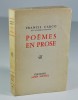 Poèmes en prose. CARCO Francis