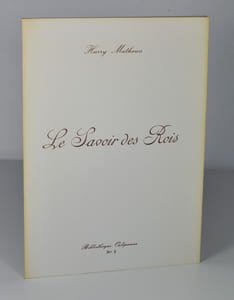 Le savoir des rois (Poèmes à perverbes)