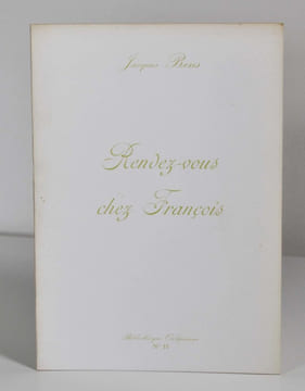 Rendez-vous chez François. BENS Jacques