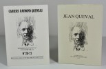 Cahiers Raymond Queneau n°20-21 "Dossiers Jean Queval et André Billy" + tiré à part "Jean Queval : témoignages et textes inédits". (Collectif) QUENEAU ...