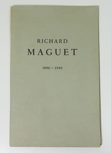 Richard Maguet. 1896 - 1940.