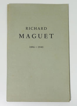 Richard Maguet. 1896 - 1940. . CAMUS Albert