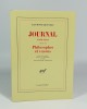 Journal 1939-1940, suivi de Philosophes et voyous. QUENEAU Raymond