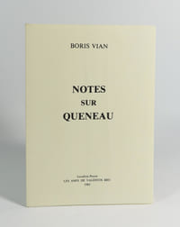 Notes sur Queneau