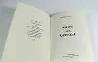 Notes sur Queneau