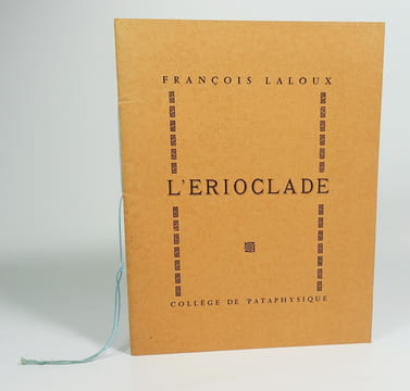 L'Erioclade. LALOUX François