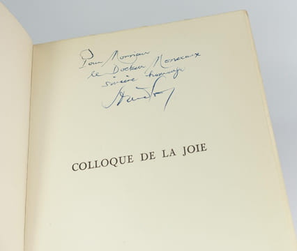 Colloque de la joie. GODOY Armand